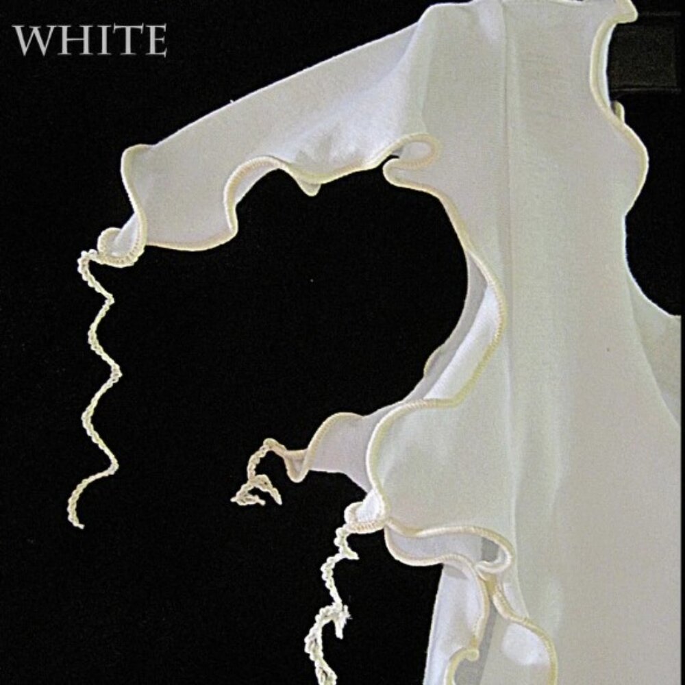 Moresca Pixie Stretch Top Blouse - white